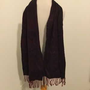 D&y softer than cashmere scarf burgundy